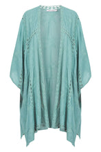 Fleur Cape ONE SIZE Seafoam