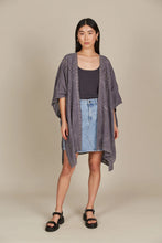 Fleur Cape ONE SIZE Graphite