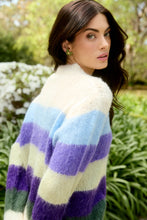 Pallas Stripe Jumper - Violet