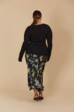 Juno Sqaure Neck Top - Onyx