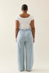 Sofie Denim Pant - Sky