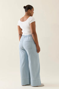 Sofie Denim Pant - Sky