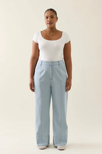 Sofie Denim Pant - Sky