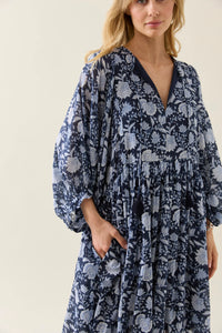 Wilma Dress - Navy