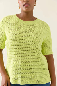 Sylvie Knit T shirt Pomelo