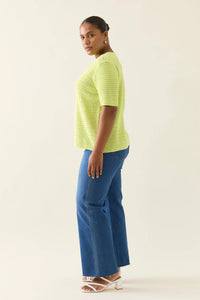 Sylvie Knit T shirt Pomelo