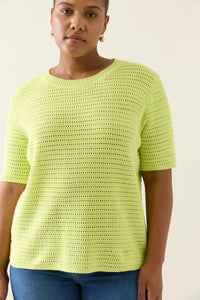 Sylvie Knit T shirt Pomelo