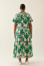 Aurora Pleat Maxi Paisley