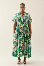Aurora Pleat Maxi Paisley