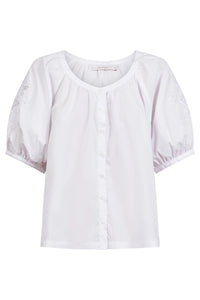 Nilsa Button Top - Lotus
