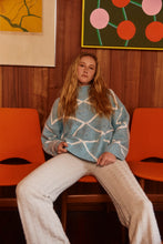 Mckenna Diamond Jumper - Ice Blue
