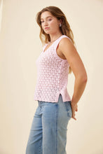 Mia Knit Top - Light Pink