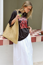 Liv Oversized Tee Sunset Palms