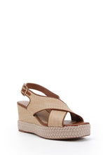 Zerina wedge tan