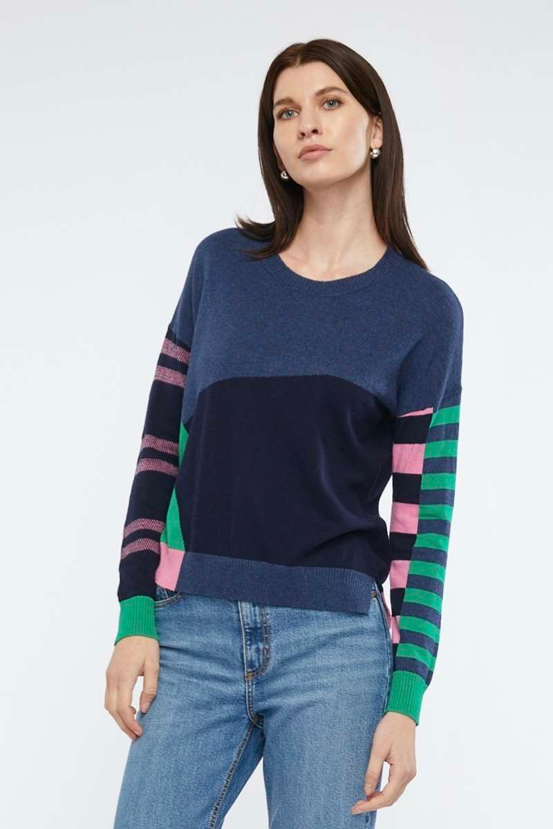 Eclectic Intarsia Jumper