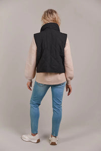 Argo Crop Vest -Black