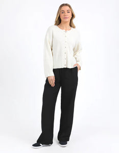 Murphy Knit Cardi - Vintage White