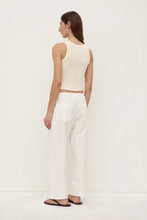Lulu cropped tank - butter
