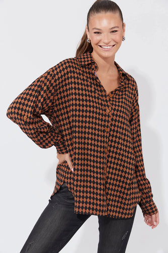 Casablanca Shirt Kohl/Dune