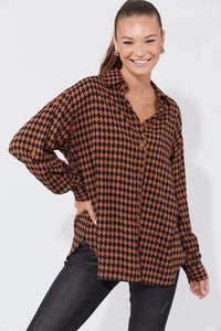 Casablanca Shirt Kohl/Dune