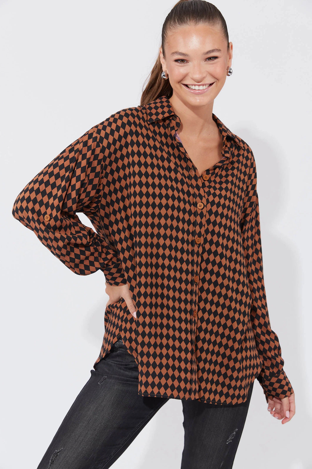 Casablanca Shirt Kohl/Dune