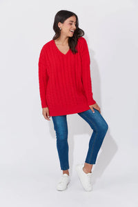 Cadiz Jumper - Chili