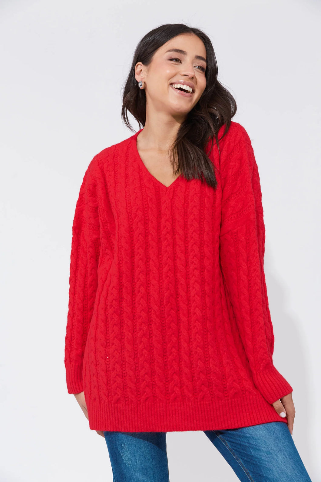 Cadiz Jumper - Chili