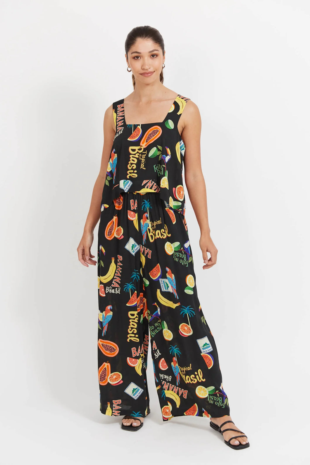 Cabana Tank - Brasil Black