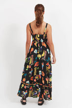 Cabana Tank Maxi Dress - Brasil Black