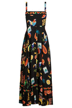 Cabana Tank Maxi Dress - Brasil Black