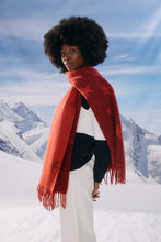 Boston Star Scarf - Red