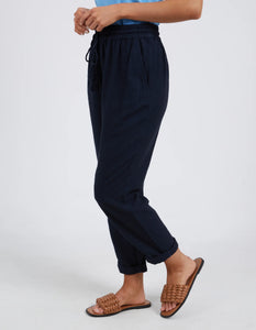 Clem Relaxed Pant Dark Sappire