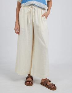 Dionne Wide Leg pant Toasted Coconut