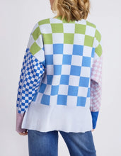 Checkerboard Knit -Multi Colour