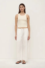 Lulu cropped tank - butter