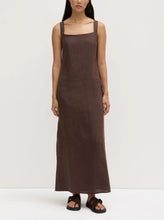 Juno Linen Midi Dress - Ganache