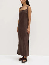 Juno Linen Midi Dress - Ganache