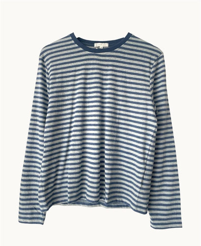 Athena Stripe L/S Basic - Blue