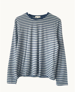 Athena Stripe L/S Basic - Blue
