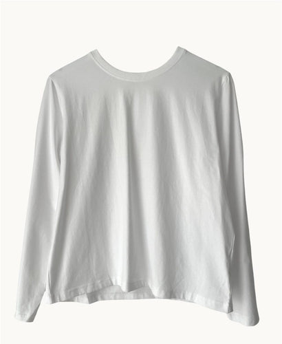 Athena L/S Basic - White