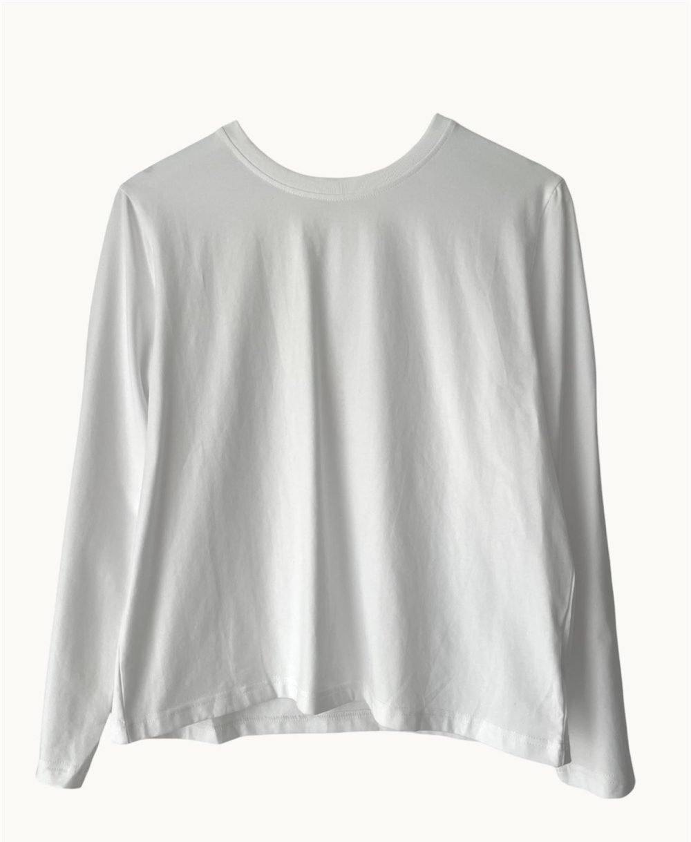Athena L/S Basic - White