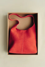 neve suede mini bag - chilli