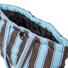 Scrunch Base -  Chocolate/Blue Stripe