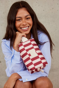 Ditty base - burgundy/peony