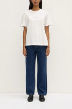 Womens Atelier Logo Tee - Antique White