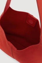 neve suede mini bag - chilli