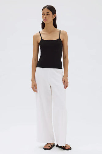 Baylee Rib Tank - Black