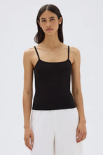 Baylee Rib Tank - Black