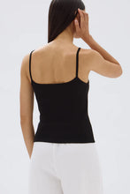 Baylee Rib Tank - Black
