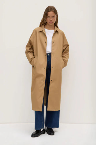 Blair Car Coat - Fawn